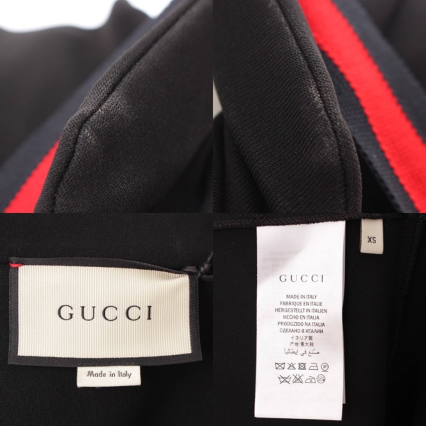 グッチ(Gucci) 17AW ウェブトリム ジャージー ドレス ワンピース 