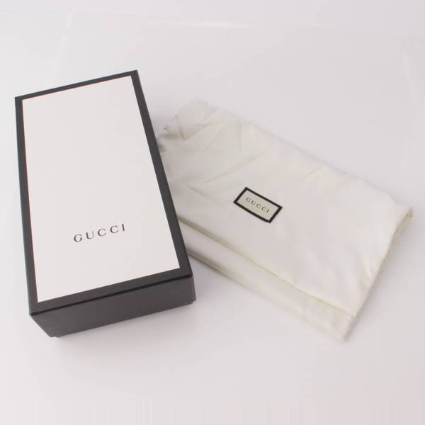 グッチ(Gucci) シルヴィ レザー ジッピーウォレット ラウンドファスナー長財布 476083 レッド 中古 通販 retro レトロ