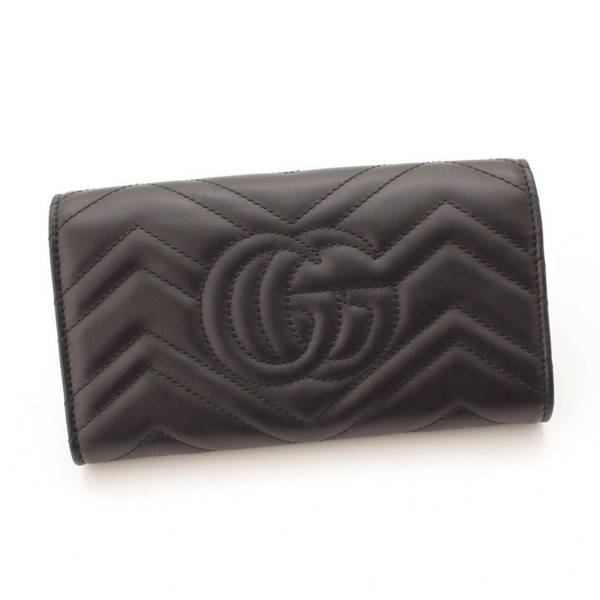 グッチ(Gucci) GGマーモント レザー コンチネンタルウォレット