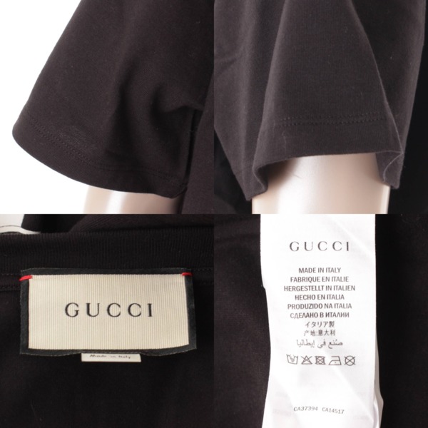 グッチ(Gucci) メンズ マニフェスト オーバーサイズ Tシャツ 565806