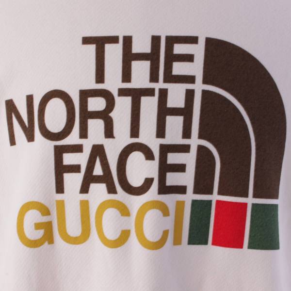 グッチ(Gucci) ノースフェイス メンズ 21SS コットン ロゴプリント ...