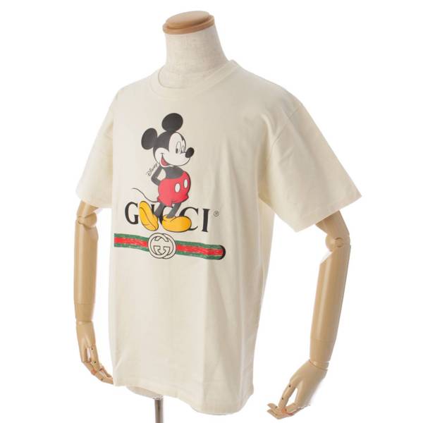 グッチ(Gucci) メンズ ディズニー ミッキーマウスプリント コットン T