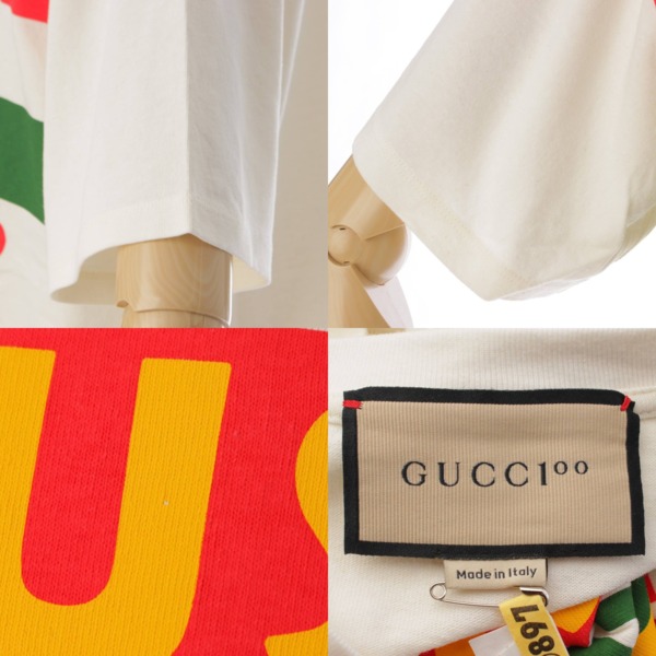 グッチ(Gucci) 100周年 MUSIC IS MINE プリント Tシャツ トップス