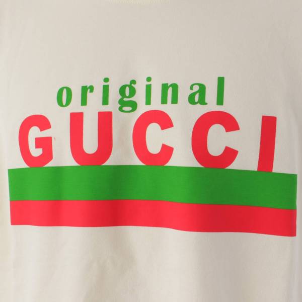 予約販売 Tシャツ ロゴ original グッチ GUCCI 20SS 正規 白 XJCOQ 