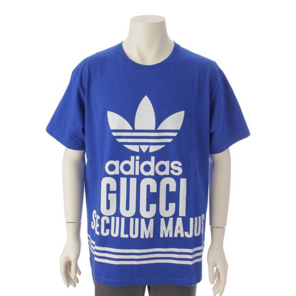 グッチ Gucci アディダス コラボ メンズ 22AW ロゴプリント 半袖 T