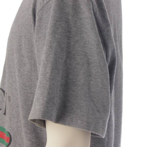 グッチ Gucci ディズニー コラボ メンズ ミッキーマウス 半袖 Tシャツ カットソー グレー XS 中古 通販 retro レトロ