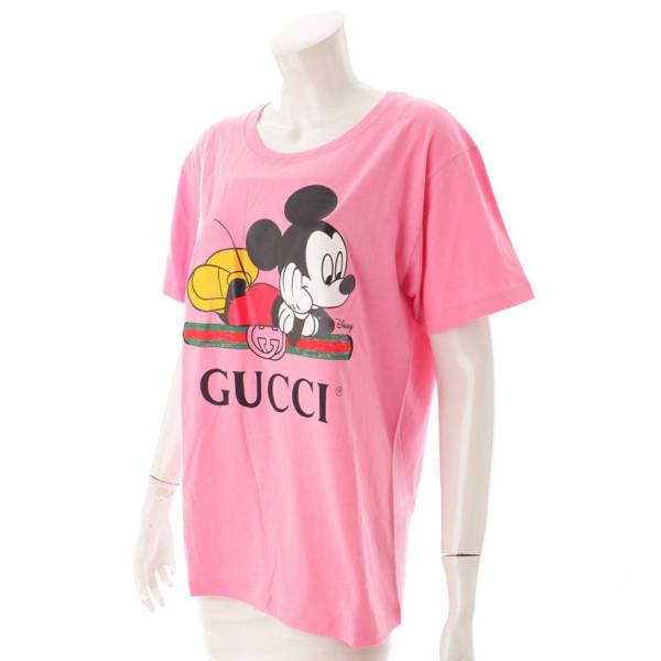 グッチ(Gucci) ディズニーコラボ オーバーサイズ Tシャツ ミッキー