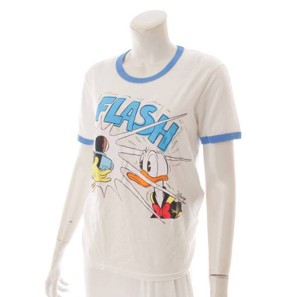 グッチ(Gucci) ディズニー ドナルドダック Tシャツ FLASH 645302