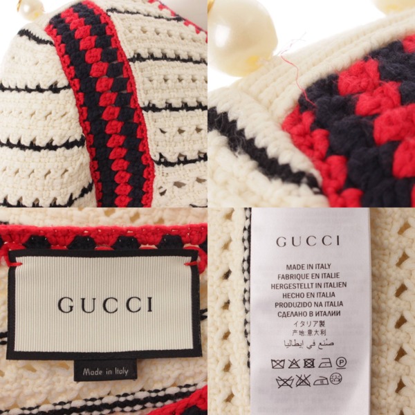 グッチ(Gucci) GGフェイクパール ニット トップス 434203