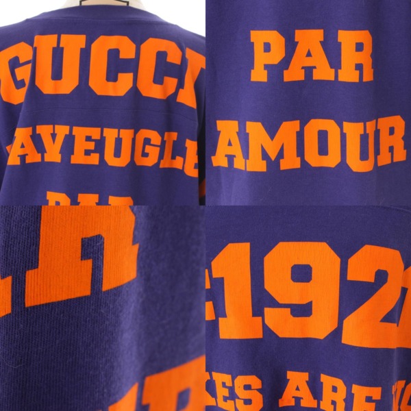 グッチ(Gucci) 1921 L'Aveugle Par Amour 半袖 クロップドTシャツ