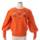 フローラル 刺繍 ウール プルオーバー ニット トップス セーター 653328 オレンジ XS