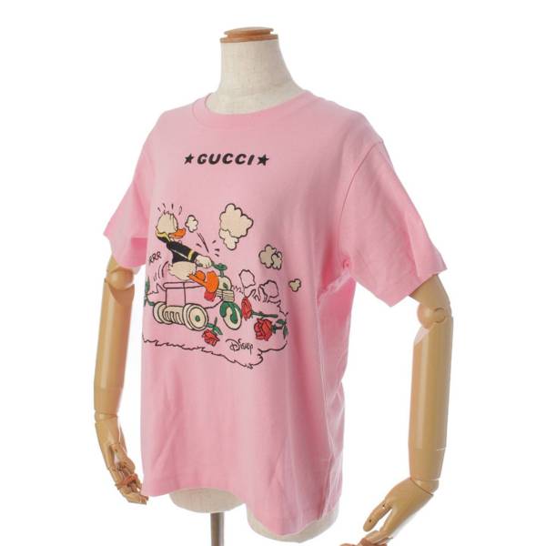 グッチ(Gucci) ディズニー ドナルドダック コットン 半袖 Tシャツ