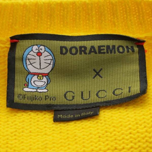 先行SALE】グッチ Gucci ドラえもん コラボ クルーネック ニット