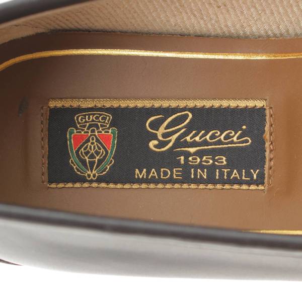 グッチ Gucci オールドグッチ 1953 革靴 シューズ ホースビット