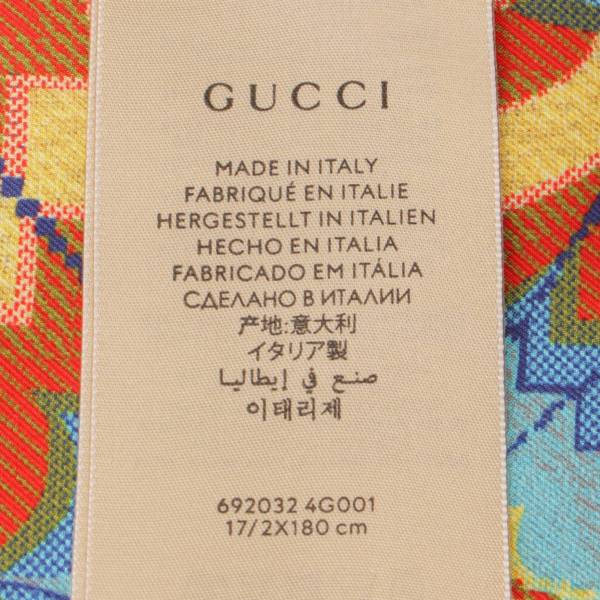 グッチ(Gucci) 100th Anniversary Limited Edition Scarf シルク