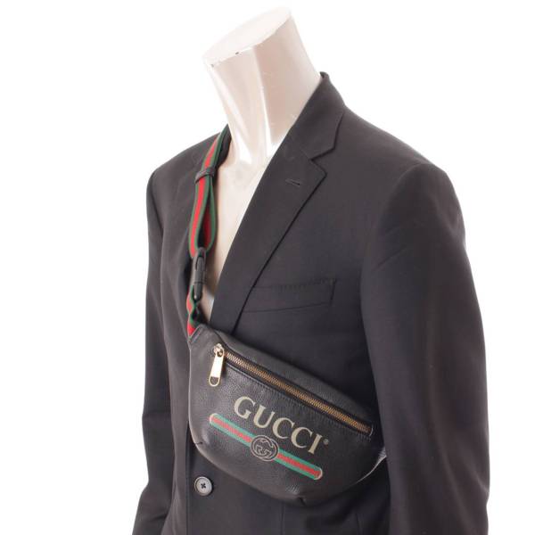 グッチ(Gucci) ボディバッグ ミニショルダーバック ヴィンテージロゴ 