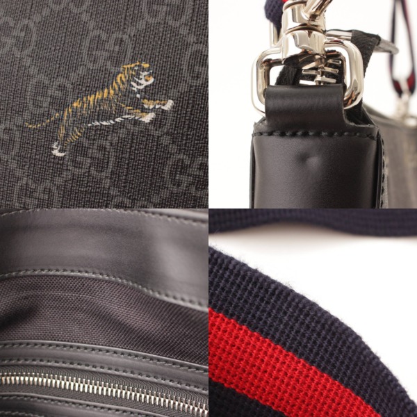 グッチ(Gucci) GGスプリーム キャンバス タイガー メッセンジャー