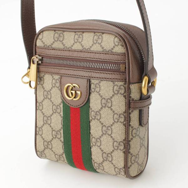 グッチ(Gucci) GGスプリーム オフィディア キャンバス レザー