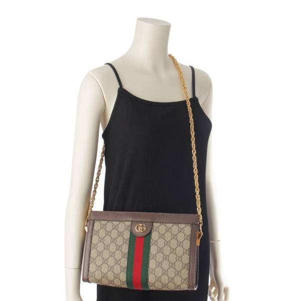 グッチ Gucci オフィディア GG スモール チェーン ショルダーバッグ