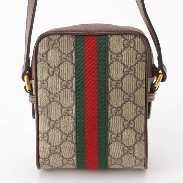 グッチ Gucci オフィディア GGスプリーム シェリーライン ショルダーバッグ 598127 ブラウン 中古 通販 retro レトロ