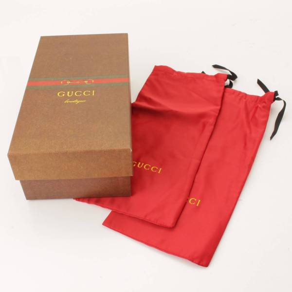 グッチ(Gucci) ラインストーン アンクルストラップ ホースビット サンダル ブラック 36 中古 通販 retro レトロ