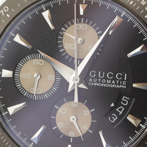 グッチ(Gucci) Gタイムレス クロノグラフ 自動巻き 腕時計 YA126214