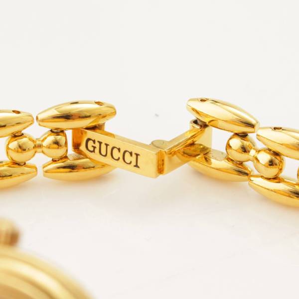 グッチ(Gucci) チェンジベゼル 腕時計 1100L ゴールド 5色替えベゼル 