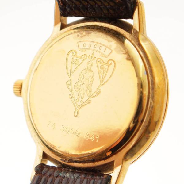 ☆【美品レア】ヴィンテージグッチ3001Lシェリーライン腕時計(新品電池稼働品) 腕時計(アナログ) 高評価なギフト