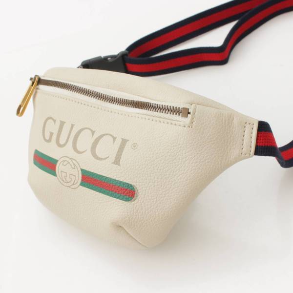 グッチ(Gucci) レザー バムバック ボディバッグ ミニショルダーバック