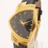 ベンチュラ クオーツ 腕時計 H243010 ゴールド ブラック レザー 革