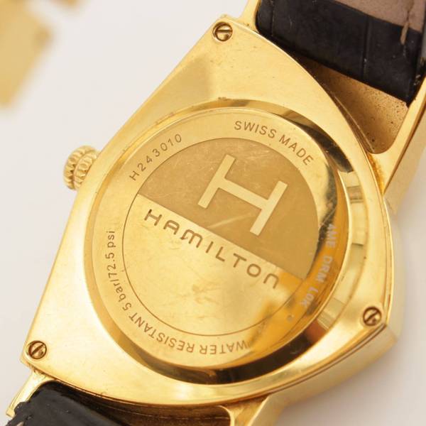 ハミルトン(Hamilton) ベンチュラ クオーツ 腕時計 H243010 ゴールド 