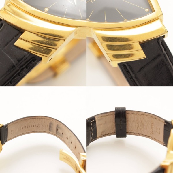 ハミルトン(Hamilton) ベンチュラ クオーツ 腕時計 H243010 ゴールド