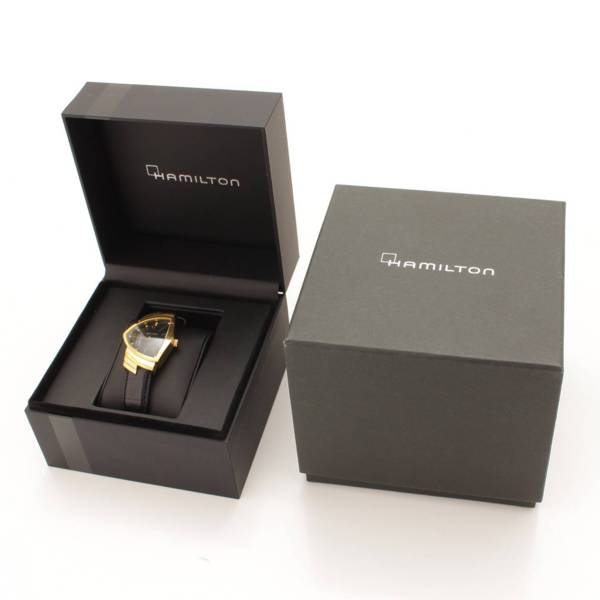ハミルトン(Hamilton) ベンチュラ クオーツ 腕時計 H243010 ゴールド ...