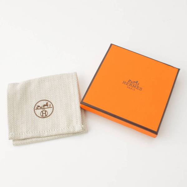 エルメス Hermes グレナン ドゥブルトゥール GP×レザー ブレスレット ゴールド×ピンク 中古 通販 retro レトロ