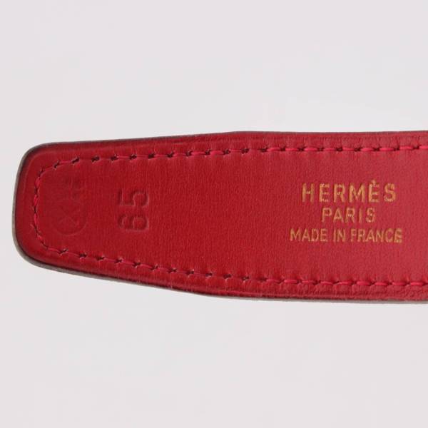 エルメス(Hermes) ミニコンスタンス リバーシブル レザー ベルト 〇X