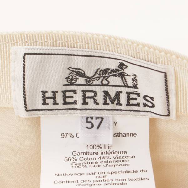 エルメス(Hermes) 22SS キャスケット ネヴァダ パズル・エキストル