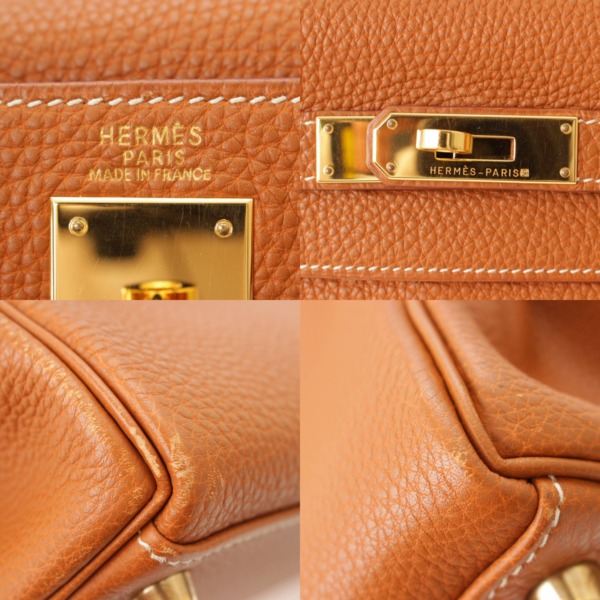 エルメス(Hermes) ケリー32トゴ 2WAYハンドバッグ 内縫い V金具