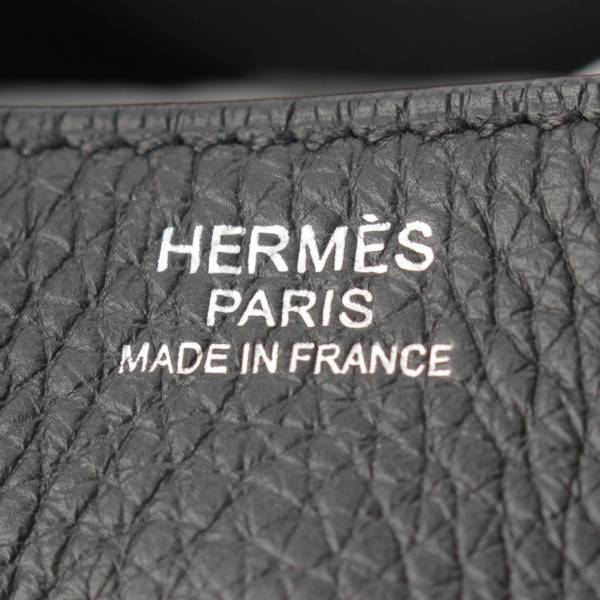 エルメス Hermes リンディ30 トリヨンクレマンス シルバー金具 2way ハンドバッグ U刻印 ブラック 中古 通販 retro レトロ