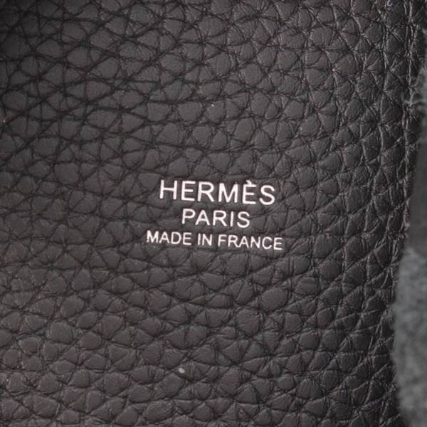 エルメス Hermes U刻 ピコタンロックPM トリヨンクレマンス ハンドバッグ ブラック 中古 通販 retro レトロ