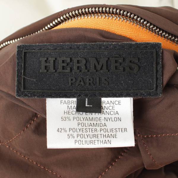 エルメス(Hermes) キルティング リバーシブルジャケット ブルゾン