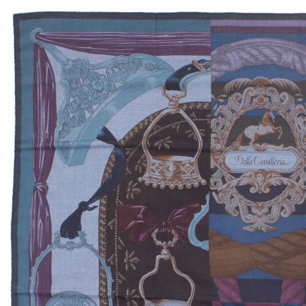 エルメス(Hermes) カレ140 カシミヤ シルク スカーフ ショール