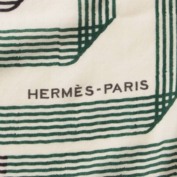 エルメス Hermes カレ140 カレジェアン カシミヤ×シルク 大判スカーフ ストール RUBANS マルチカラー 中古 通販 retro レトロ