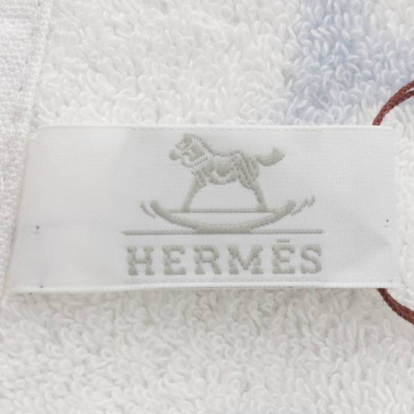 エルメス(Hermes) アヴァロン バスタオル 100cm×55cm ブルーグラシエ ...