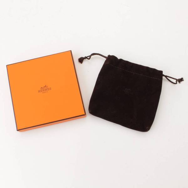 エルメス(Hermes) イスムPM バッファローホーン ネックレス ペンダント ダークブラウン ウッド 中古 通販 retro レトロ