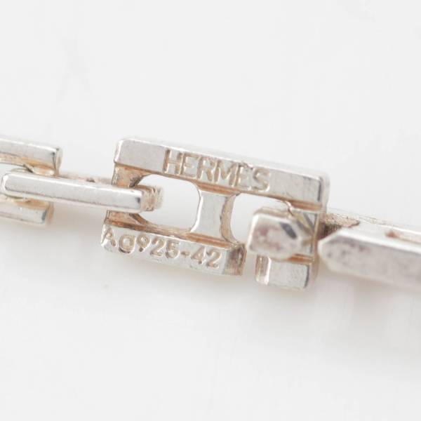 エルメス Hermes ヴィンテージ ヘラクレス Hモチーフ 925 ネックレス シルバー 42 9.2g 中古 通販 retro レトロ