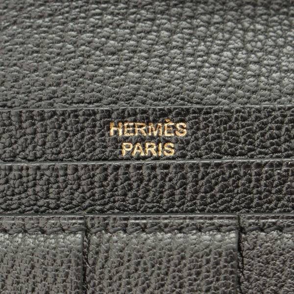 エルメス(Hermes) ベアンスフレ シェーブル 二つ折り長財布 □o刻 G