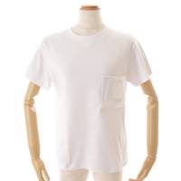 コットン 刺繍 スリット Tシャツ カットソー トップス ホワイト 34