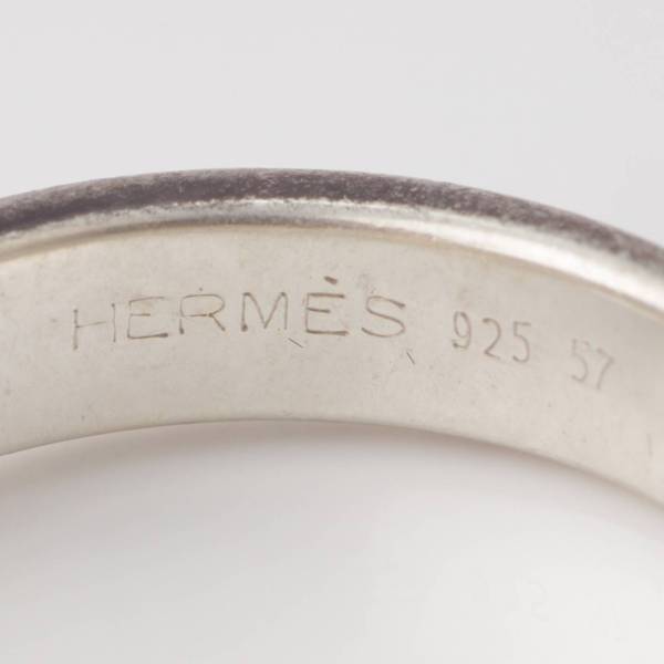 エルメス(Hermes) サンチュール コンビ ヴィンテージ リング SV925 750