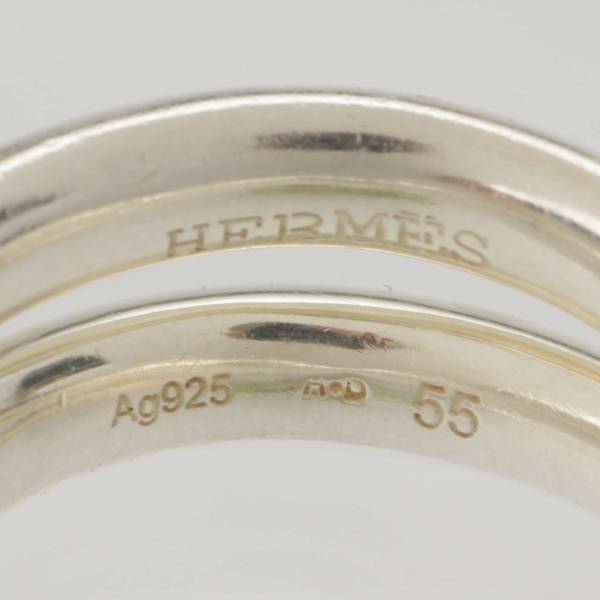 エルメス(Hermes) ヴェルティージュ リング 指輪 シルバー SV925 16.0g ...