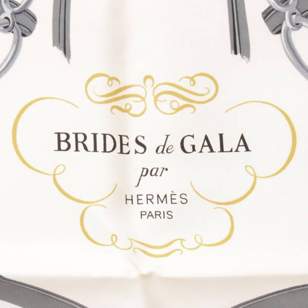 エルメス(Hermes) カレ90 シルクスカーフ BRIDES de GALA 式典用馬勒